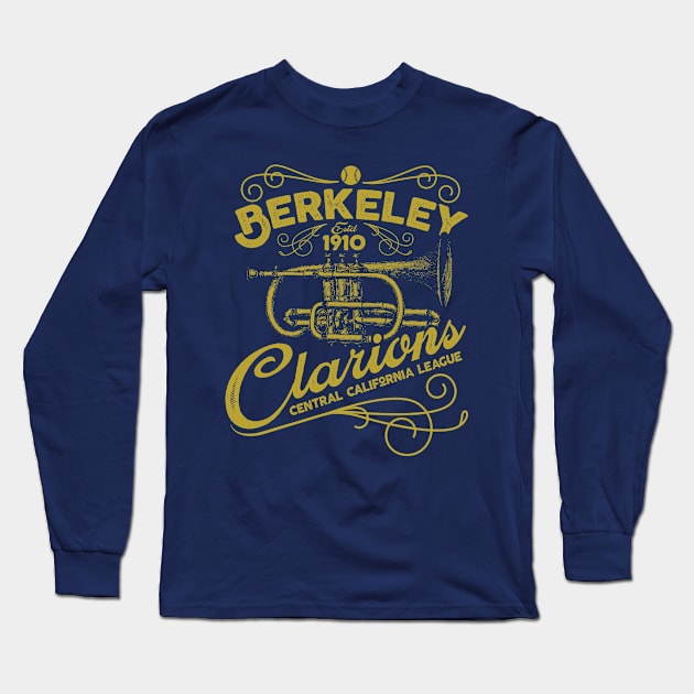 Berkeley Clarions Long Sleeve T-Shirt by MindsparkCreative